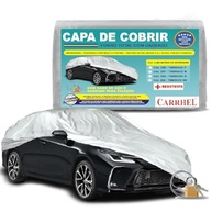 Capa Automotiva Forro Total Impermeável com Cadeado e Proteção UV - Tamanho P - imagem 2
