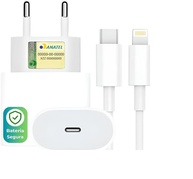 Kit Carregador Turbo 30W USB-C p/ iPhone: Carregue Rápido e Seguro! - imagem 1