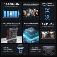 FOSSiBOT F101 P: O Smartphone Robusto Ideal - imagem 2