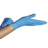 Luva Nitrílica Unigloves Blue Premium: Proteção e Conforto para Procedimentos - Tamanho P (100 Unidades) - imagem 3
