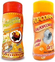 Temperos P/ Pipoca Popcorn Cx 12 Frascos. 6 Molho Mexicano - 6 Sal Popcorn - imagem 1