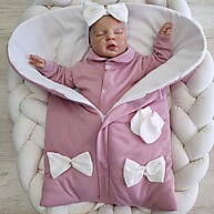Kit Saída Maternidade Sofia para Bebê Menina - Tam P - imagem 1