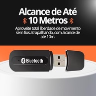 Receptor Bluetooth USB P2 5.0: Transforme Seu Som em Wireless com Alcance de 10m! - imagem 5