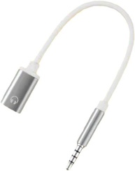 Cabo Adaptador P2 (3.5mm) para Tipo C GANPUB: Som Analógico em Dispositivos Modernos - imagem 1