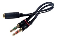 Adaptador P3 Fêmea para 2x P2 Macho: Conecte seu Headset em PC e Notebook! - imagem 1