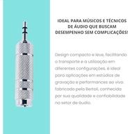 Kit 2 Adaptadores P10 Fêmea para P2 Macho: Som Profissional e Conexão Impecável - imagem 4