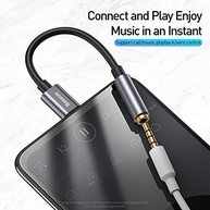 Adaptador Baseus L54 DAC: USB-C para P2 3.5mm | Som de Alta Qualidade para Xiaomi, Samsung e Mais! - imagem 4