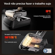 Roborock F25 GT - Aspirador e Esfregão Sem Fio com 20.000 Pa e Autolimpeza - imagem 4