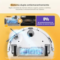 Roborock Q7 M5 - Aspirador e Esfregão Robótico com Navegação LiDAR, 10.000 Pa, Ideal para Pets e Carpetes - imagem 3
