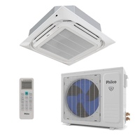 Ar-condicionado Split Inverter Cassete 24000 Btus Philco Eco Quente e Frio Pac24000icqfm16 220v - imagem 1