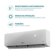 Ar Condicionado Split Hi Wall Philco 9000 BTU/h Frio PAC9FC 220V - Controle Remoto e Filtro Antibacteriano - imagem 3