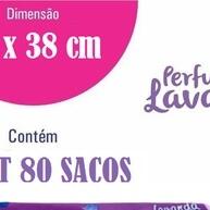 Pack Lixo Lavanda: 80 Sacos Perfumados 34x38cm - imagem 1