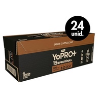 Pack YoPRO Bebida Láctea Energy Boost UHT Capuccino 15g de Proteínas 250ml - 24 Unidades - imagem 3