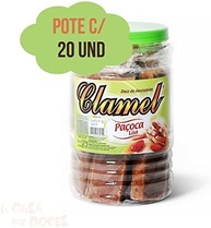 Paçoca Lisa c/20 - Clamel - imagem 1