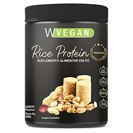 W Vegan Rice Protein Premium Paçoca 330G - imagem 2