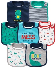 Simple Joys by Carter's Pacote com 7 babadores para - imagem 1