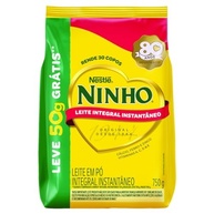 Leite Pó Instantâneo Integral Ninho Pacote Leve 750g Pague 700g - imagem 2
