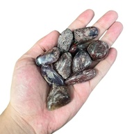 Pedra Rolada Polida Granada Vermelha - Pacote 200g para Decoração e Cura Energética - imagem 1