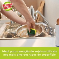 Scotch Brite 3M Esponja Multiuso - Pacote com 10 Unidades - Alta Performance para Limpeza Difícil - imagem 4