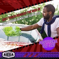 Luva de Microfibra AIDEA Premium: Limpeza Impecável e sem Arranhões para seu Carro (Pacote com 2) - imagem 5
