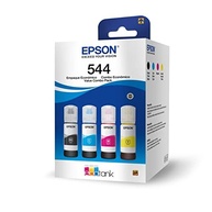 Epson Pacote com 4 tintas Ecotank preto, ciano, magenta e amarelo para L1110, L1210, L3110, L3210, L3150, L3250, L5190, L5290, Code T544520-4P - imagem 1