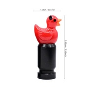 Pacote 4 Tampas Válvula Red Devil Duck Schrader - Estilo Divertido e Durável - imagem 3