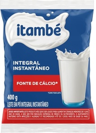 Leite em Pó Integral Instantâneo Itambé Pacote 400g - imagem 1