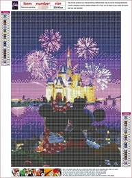 VAVCASE Pacote com 2 Kits de Pintura de Diamante 5D DIY - 30x40 cm - Decoração de Parede e Hobby Relaxante - imagem 4