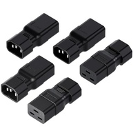 Vellcon: Pacote 5 Adaptadores C14 para C19 - Conectividade Segura para seus Equipamentos - imagem 2