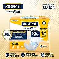 Fraldas Geriátricas Bigfral Derma Plus G – Kit com 3 Pacotes - imagem 2