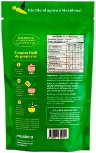 Sopa Indiana Mexidona Vegana contendo 3 pacotes de 160g cada - imagem 4