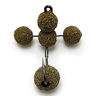 Anteninha EVA Boleado 10mm JR Pesca - Isca Ideal para Tambaqui e Pacu - imagem 2