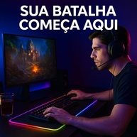 Mouse Pad Gamer Para Jogos com RGB LED Com 14 Modos de Iluminação 80x30cm Grande Estendido Macio Superfície de Velocidade Base Antiderrapante em Borracha e Borda Costurada Escritório e Decoração Gamer - imagem 3