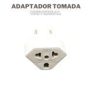 Adaptador Tomada Universal 10A/20A 2 Polos: Padrão Brasileiro e Americano - Branco - imagem 3