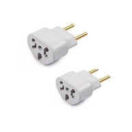 Adaptador Tomada Universal 10A/20A Kit 2 Benjamin - Padrão Novo/Antigo Bivolt - imagem 2