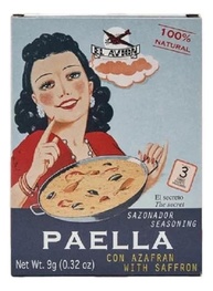 Tempero Espanhol Para Paella Paellero El Avion 9g - imagem 2