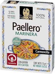 Tempero Espanhol Paellero Carmencita Marinera 12g p Paella - imagem 1