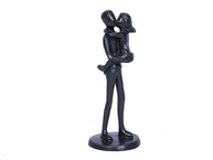 Estátua Pai e Filha em Resina - Escultura de Amor Paterno para Decoração e Presente - imagem 1