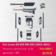 Película Protetora PACSCI para Painel Lexus ES 250/300/350 (2018-2023) - Alta Definição e Durabilidade - imagem 4