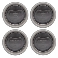 Kit 4 Difusores de Ar para Painel do Chevrolet Celta 2001 a 2006 | Cinza - imagem 2