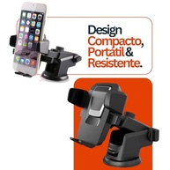 Suporte Veicular Universal Giratório 360° com Trava Automática e Ventosa Forte para Painel - imagem 5