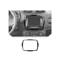 JeCar Fibra de Carbono: Acabamento Premium para Painel de Navegação Jeep Renegade 2018+ - imagem 1