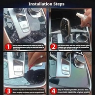 Proteja seu Peugeot 2008/4008 2024: Película TPU Transparente Antiarranhões para Painel - imagem 5