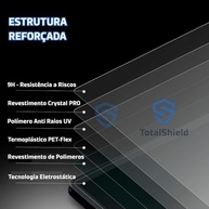 TotalShield Película Protetora Painel Zontes 310/350 - Resistência 9H Crystal Pro - imagem 4
