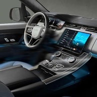 Película Protetora TPU Transparente para Painel de Navegação Range Rover Sport L461 2023-2025 - imagem 2