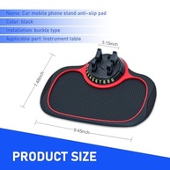 Suporte de Celular para Carro Antiderrapante Multifuncional 24x19cm - Organize seu Painel! - imagem 3