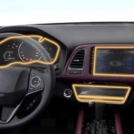 Proteção Premium para Honda Vezel HRV 2019-2020: Película TPU para Tela e Painel - imagem 2
