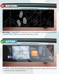 Protetor de Tela CDEFG Vidro Temperado HD para BMW X3 G45 2025-2026 (15.9" Navi + 12.3" Painel) - imagem 3