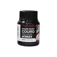 Tinta para Couro Shake Paint 37ml Preto - Acrilex 520 | Acabamento Profissional - imagem 2