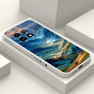 Capinha Oneplus: Paisagem Montanhosa em Silicone Líquido - imagem 2